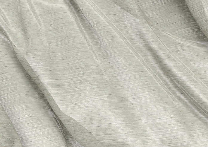 Sahara Voile, Metallic Pearl Grey - Roman Blind - Image 4